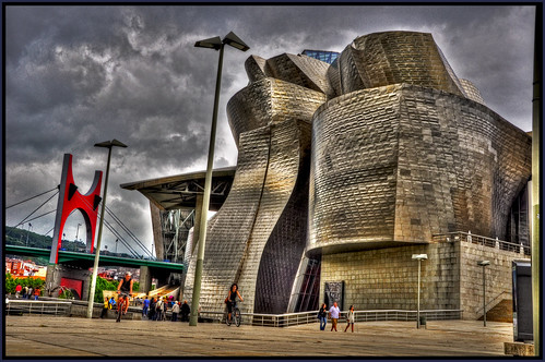Museo Guggenheim - Bilbao HDR por Philipp Korting.