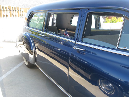 Chevrolet Hearse Ambulance Combination 1951 MR38 Tags blue 1934 chevy hearse