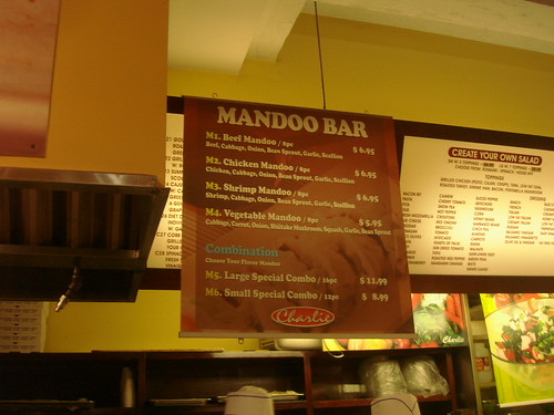 Cafe Charlie's Mandoo Bar