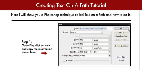 s a tutorial mainly for beginners or those who accept never tried using text on a path techn Text on a Path Promo