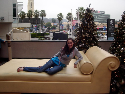 Posing at Hollywood & Highland