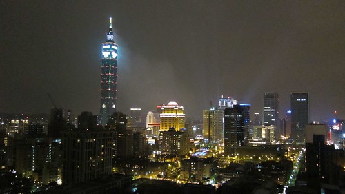 2010 Taiwan UP 與台北市夜景