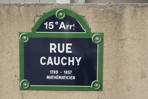 Rue Cauchy - Cauchy Street