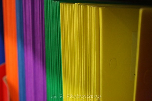 Rainbow folders