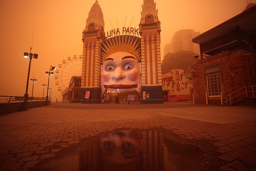 Luna Park - Sydney Dust Storm