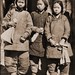 Foot Bound Girls, Liao Chow, Shansi, China [c1930] IE Oberholtzer (Probable) [RESTORED]