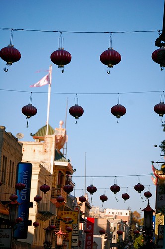 Lanterns in Chinatown