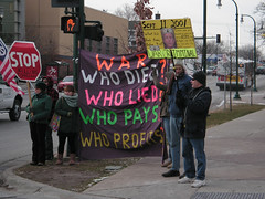 Minneapolis demonstration against the escalati...