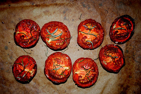 oven dried tomatoes