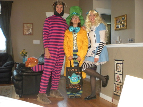 Cheshire Cat, Mad Hatter, Alice