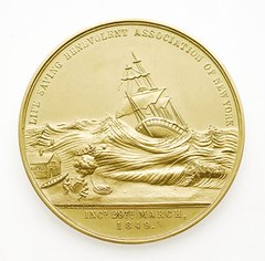 1911 Tiffany Life Saving Medal