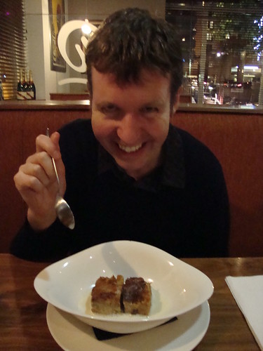 Pete and his bread and butter pudding)