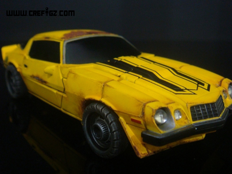 Here is a comeback version of Bumblebee Camaro 1974 the classic 4000 car