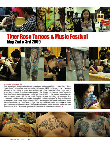 Tiger Rose Tattoos & Music Festival 2009 by Tiger Rose Tattoo