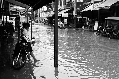 Siem Reap flooded 14