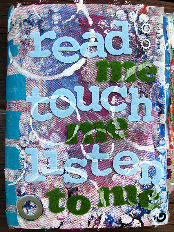 Art Journal Cover - Read Me