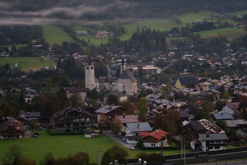 The town of Kitzbuhel, Austria