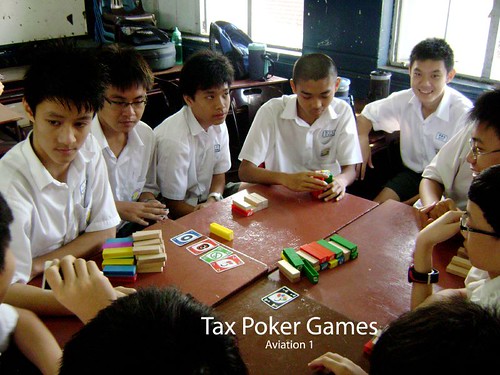 Tax Poker Games