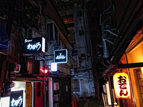 back alley in Ginza