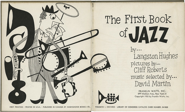 The First Book of Jazz, title page spread