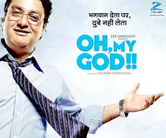 [Poster for Oh My God with Oh My God, Saurabh Shukhla, Vinay Pathak, Divya Dutta]