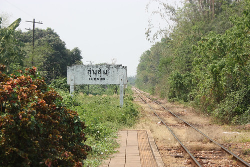 Lumsum Station on the Death Railway