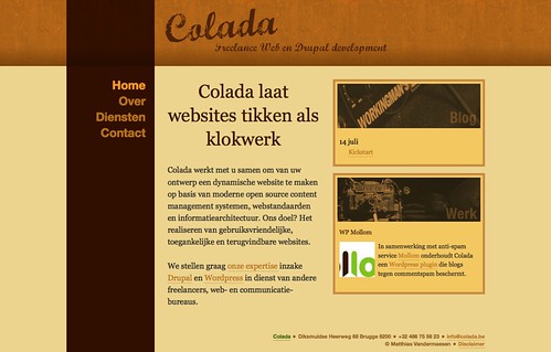 Colada. Freelance web en drupal development