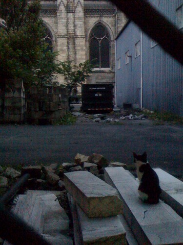 Cathedral back alley