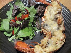 lobster thermidor - service!