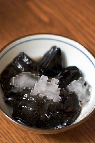 Grass Jelly + Space Invaders