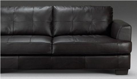 Megan Fox Leather Couch. spotted this leather sofa