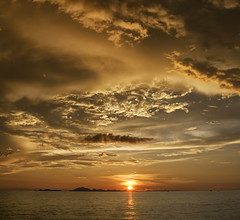 Butang Islands: Sunset vertorama
