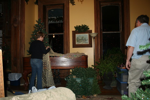 decorating the box grand in the living room