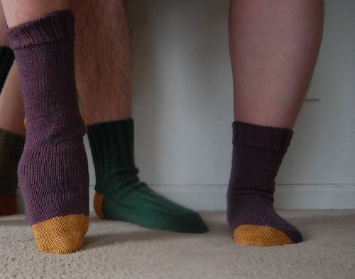FO: Mom's Christmas socks