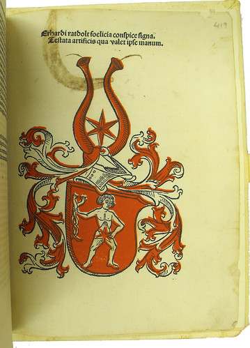 Printer's device in Bonatus, Guido: Decem tractatus astronomiae