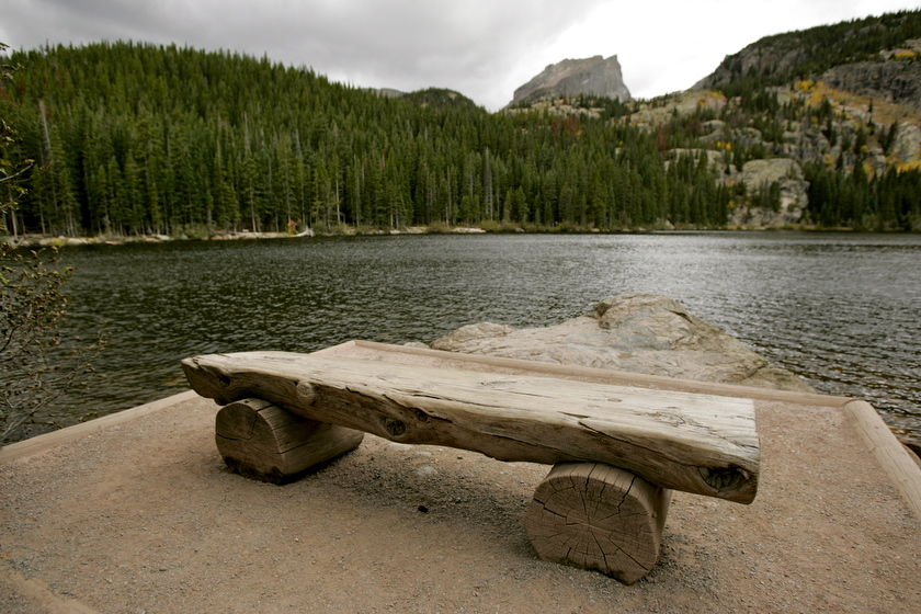 Bench at Bear Lake