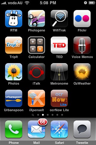 My iPhone Apps - Pg - 2 - Used a couple of times a week