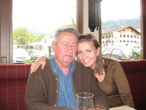 My father (shown here, almost smiling) always takes us to Renzos - his favorite Italian restaurant in Germany. Its consistently fantastic, and only locals seem to know about it.