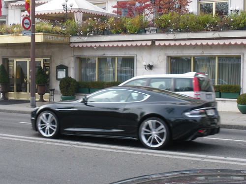 Aston Martin Coupe seen driving in Geneva - Switzerland - 01/11/2009 - Very nice and Very rare!