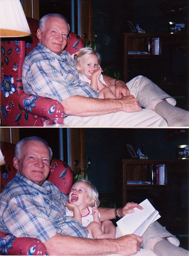 bridgie & opa june 97