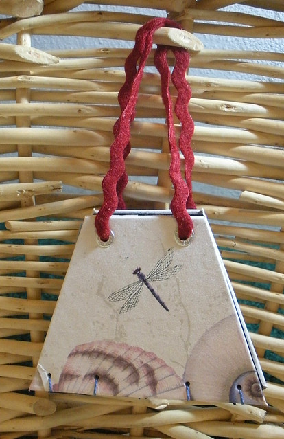 Dragonfly mini purse journal