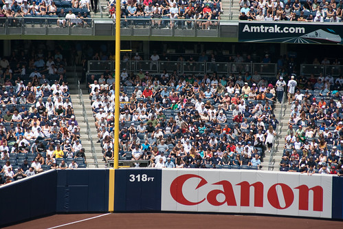 The 318 ft Foul Line: Sponsored by Canon
