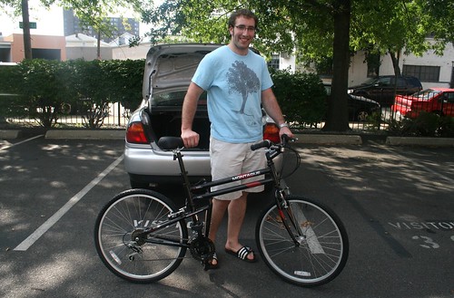 Brett and his new DX Crossover folding bike!