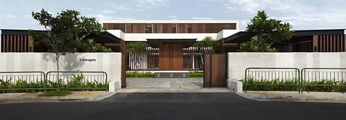 Rumah ekologi tema Modern House Design