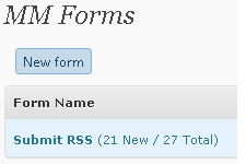 Screenshot MM Forms