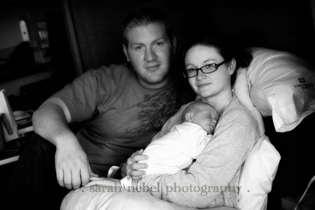 . daddy, mommy and liam .