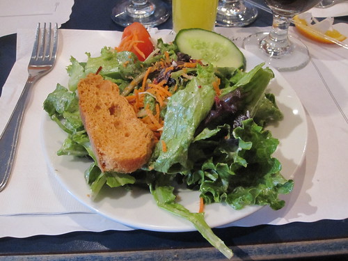 Brunch at L'Estaminet - salad 