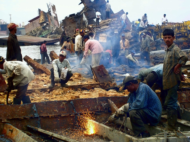 Ship Breaking, Chittagong Bangladesh