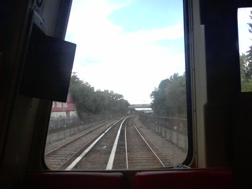 Front Seat of the Red Line