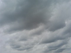 【写真】不穏な雲